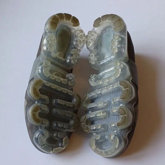 Nike Air Vapormax Flyknit Moc Shoes Sneakers Dark Stucco SZ 8.5 AA4155 013 - Picture 8 of 13